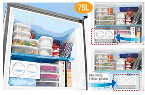 Tủ lạnh Panasonic NR-BK306MSVN 296 lít