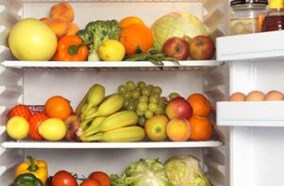 Hộp thực phẩm và ngăn rau quả siêu lớn